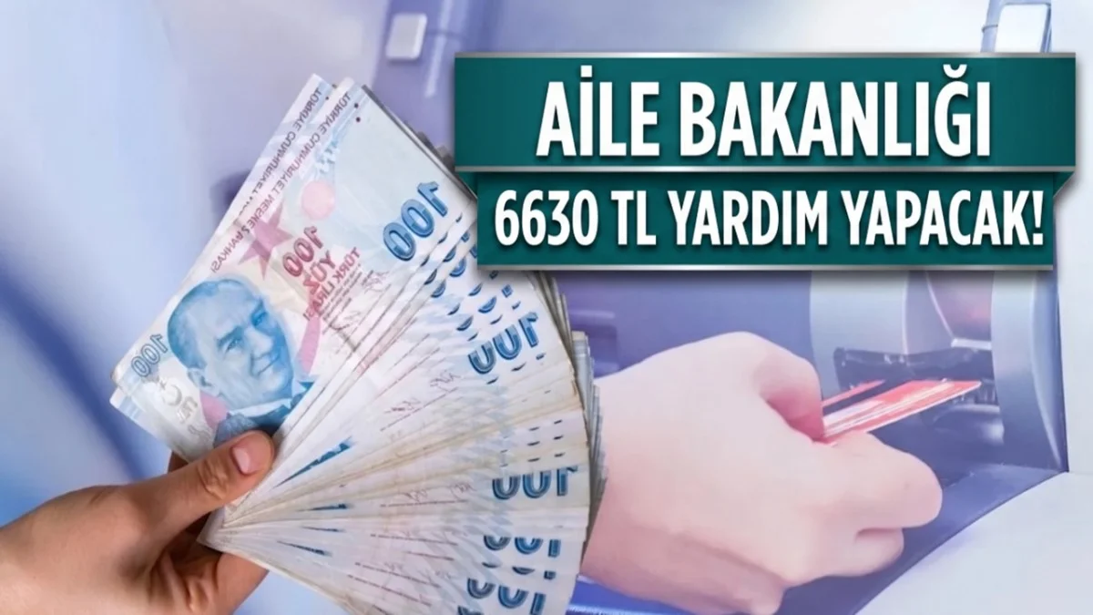 Aile Bakanlığı Devreye Girdi! Aylık 6630 TL Yardım Ödeneği Ayrıldı