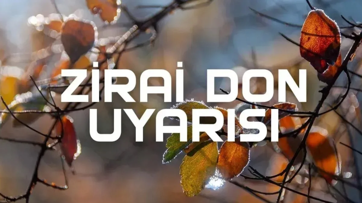 Meteorolojiden Çiftçilere Uyarı Geldi! Hava Durumu Zirai Don Yaklaşıyor Diyor!