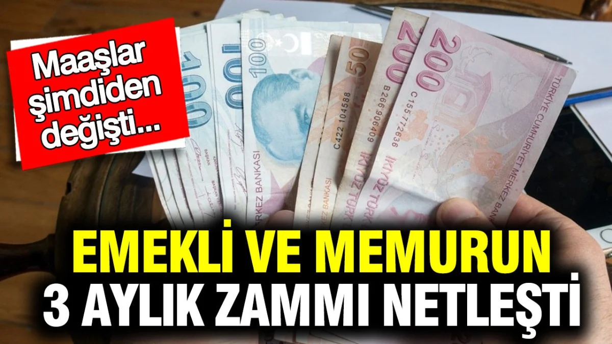 Zam Oranları Netleşti! Emekli ve Memur Maaşları Artıyor - Ekonomi Haberleri